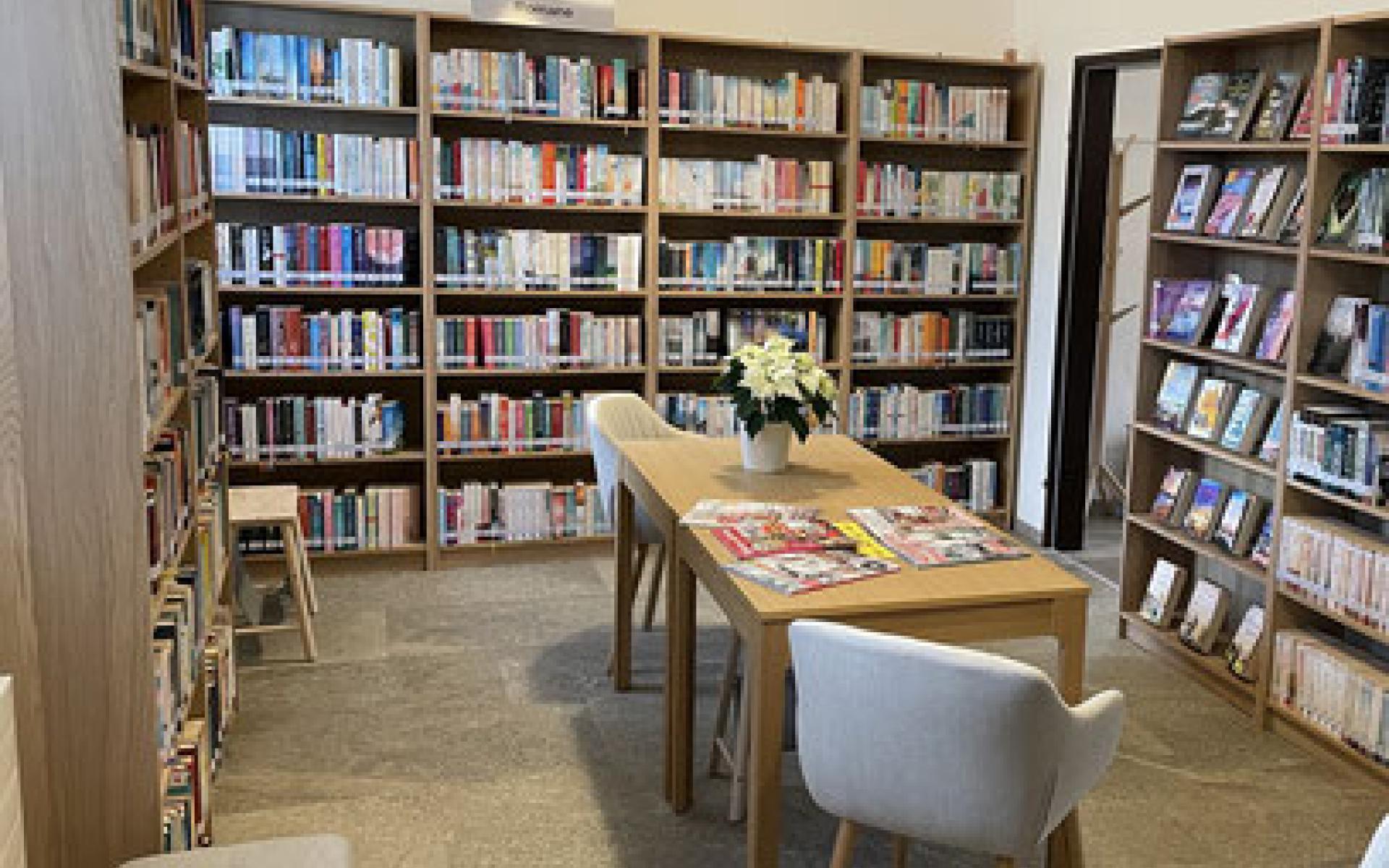 Lesebereich Bibliothek Hartkirchen