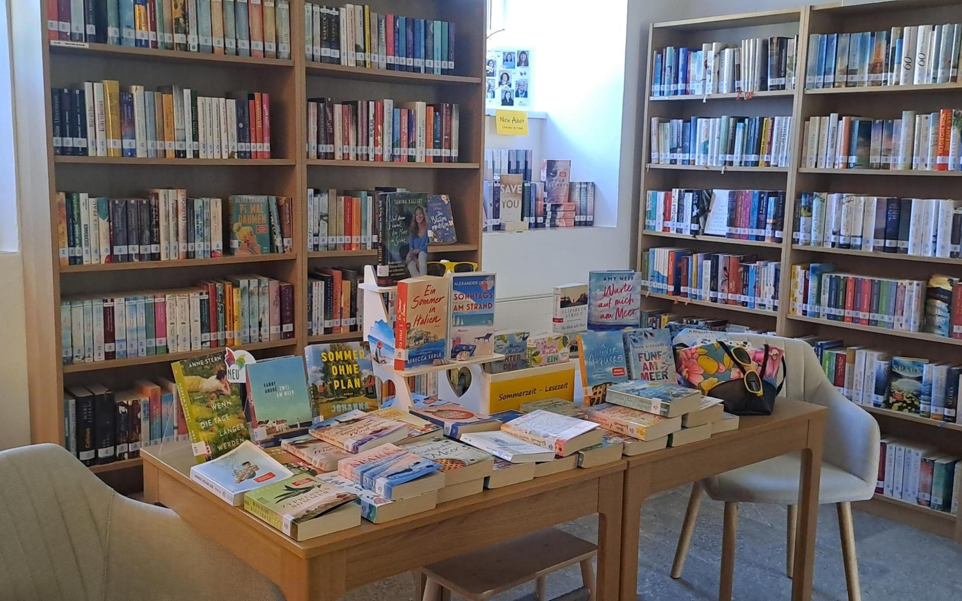unsere Bibliothek Sommer